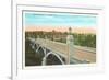 Memorial Bridge, Roanoke, Virginia-null-Framed Art Print