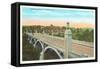 Memorial Bridge, Roanoke, Virginia-null-Framed Stretched Canvas