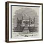 Memorial Building Erected over the Well at Cawnpore-null-Framed Giclee Print