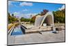 Memorial Cenotaph in Hiroshima Peace Park-coward_lion-Mounted Photographic Print