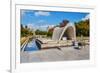 Memorial Cenotaph in Hiroshima Peace Park-coward_lion-Framed Photographic Print