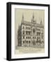 Memorial Chapel and House Erected by the Emperor of Austria on the Site of the Ring Theatre, Vienna-null-Framed Giclee Print