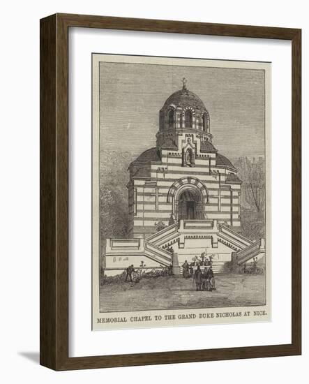 Memorial Chapel to the Grand Duke Nicholas at Nice-null-Framed Giclee Print