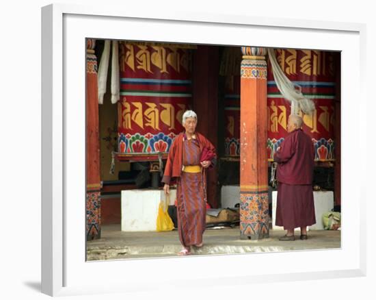 Memorial Chorten, Thimphu, Bhutan-Kymri Wilt-Framed Photographic Print