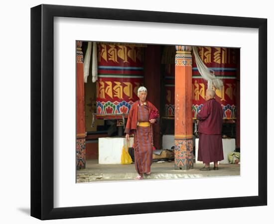 Memorial Chorten, Thimphu, Bhutan-Kymri Wilt-Framed Photographic Print