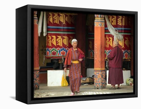 Memorial Chorten, Thimphu, Bhutan-Kymri Wilt-Framed Stretched Canvas