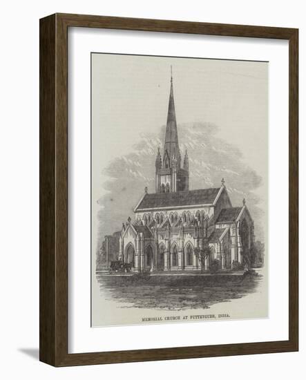 Memorial Church at Futteygurh, India-null-Framed Giclee Print