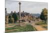 Memorial Cross, Broadway, Worcestershire-Alfred Robert Quinton-Mounted Giclee Print