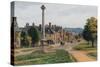 Memorial Cross, Broadway, Worcestershire-Alfred Robert Quinton-Stretched Canvas