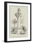 Memorial Cross on Grave of Those Who Perished in the Fire at the Exeter Theatre, 5 September 1887-null-Framed Giclee Print