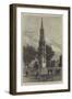 Memorial Cross to the Late Countess of Loudoun at Ashby-De-La-Zouch-null-Framed Giclee Print