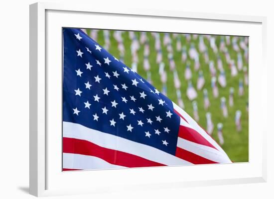 Memorial Day, Fort Indiantown Gap, Pennsylvania-Paul Souders-Framed Photographic Print