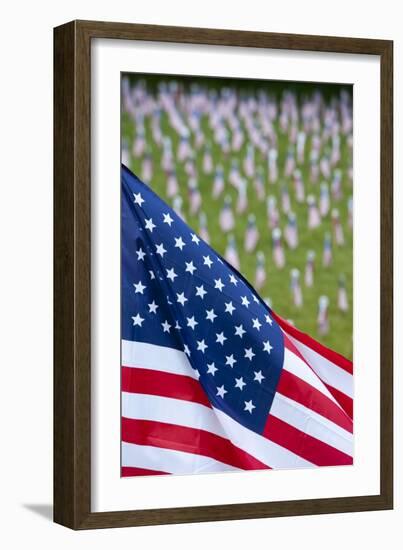 Memorial Day, Fort Indiantown Gap, Pennsylvania-Paul Souders-Framed Photographic Print