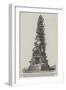 Memorial Fountain at Dublin to the Late Sir Philip Crampton-null-Framed Giclee Print