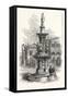 Memorial Fountain to King Alfred-null-Framed Stretched Canvas