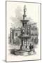 Memorial Fountain to King Alfred-null-Mounted Giclee Print