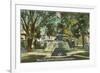 Memorial Gun, Stamford, Connecticut-null-Framed Premium Giclee Print