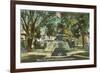 Memorial Gun, Stamford, Connecticut-null-Framed Premium Giclee Print