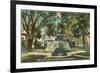 Memorial Gun, Stamford, Connecticut-null-Framed Premium Giclee Print