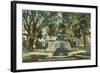 Memorial Gun, Stamford, Connecticut-null-Framed Art Print