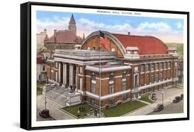 Memorial Hall, Dayton-null-Framed Stretched Canvas