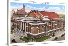 Memorial Hall, Dayton-null-Stretched Canvas