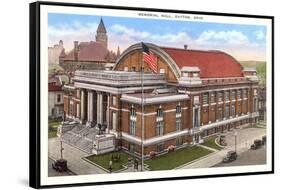 Memorial Hall, Dayton-null-Framed Stretched Canvas