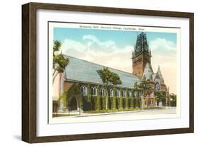 Memorial Hall, Harvard, Cambridge, Mass.-null-Framed Art Print