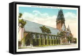 Memorial Hall, Harvard, Cambridge, Mass.-null-Framed Stretched Canvas