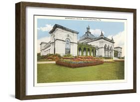 Memorial Hall, Philadelphia, Pennsylvania-null-Framed Art Print