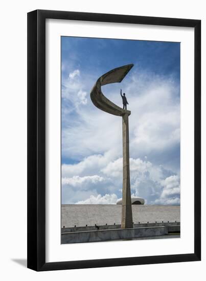 Memorial Jk for Juscelino Kubitschek, Brasilia, Brazil, South America-Michael Runkel-Framed Premium Photographic Print