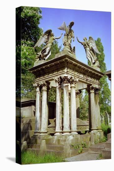 Memorial, Kensal Green Cemetery, 1999-null-Stretched Canvas