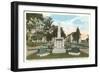 Memorial, Naval Academy, Annapolis, Maryland-null-Framed Art Print