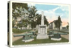 Memorial, Naval Academy, Annapolis, Maryland-null-Stretched Canvas