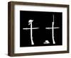 Memorial of graves on cemeteries in France and Belgium from World War One-Neale Osborne-Framed Giclee Print