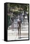 Memorial of the Victims of Communism, Prague, Bohemia, Czech Republic, Europe-Markus Lange-Framed Stretched Canvas