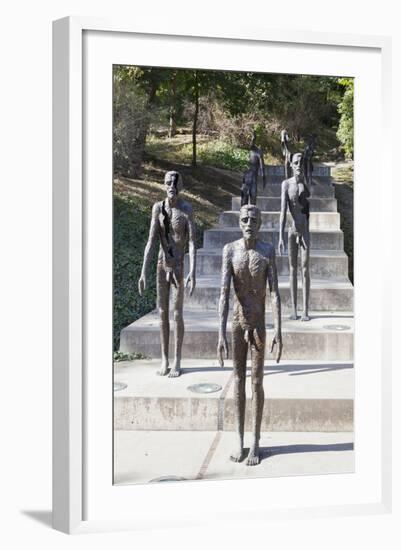 Memorial of the Victims of Communism, Prague, Bohemia, Czech Republic, Europe-Markus Lange-Framed Photographic Print