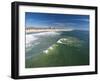 Memorial Paddle Out in Remembrance for Professional Surfer Andy Irons, Huntington Beach, Usa-Micah Wright-Framed Photographic Print