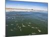 Memorial Paddle Out in Remembrance for Professional Surfer Andy Irons, Huntington Beach, Usa-Micah Wright-Mounted Photographic Print