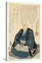 Memorial Portrait of Utagawa Hiroshige, 1858-Utagawa Kunisada-Stretched Canvas