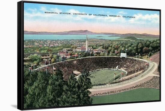 Memorial Stadium, Berkeley-null-Framed Stretched Canvas