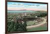 Memorial Stadium, Berkeley-null-Framed Art Print