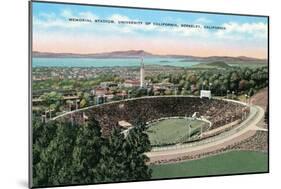 Memorial Stadium, Berkeley-null-Mounted Premium Giclee Print