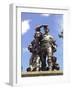 Memorial Statue for the Tragic Donner Party Expedition, Sierra Nevada, California-null-Framed Photographic Print