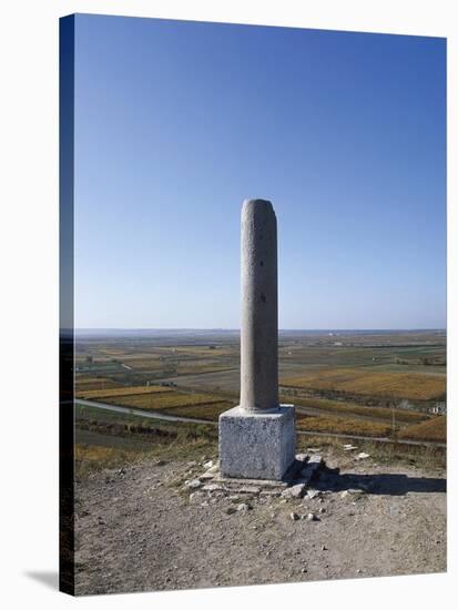 Memorial Stone Commemorating Battle of Cannae-null-Stretched Canvas