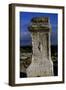 Memorial Stone with Aquarius in Relief, Ancient City of Cannae, Battle of Cannae, Puglia, Italy-null-Framed Giclee Print