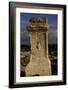 Memorial Stone with Aquarius in Relief, Ancient City of Cannae, Battle of Cannae, Puglia, Italy-null-Framed Giclee Print