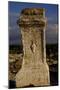 Memorial Stone with Aquarius in Relief, Ancient City of Cannae, Battle of Cannae, Puglia, Italy-null-Mounted Giclee Print