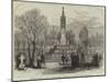 Memorial Sundial in Old St Pancras Gardens, Erected by Lady Burdett-Coutts-null-Mounted Giclee Print