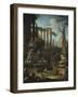 Memorial to Admiral Sir Clowdisley Shovel-Marco Ricci-Framed Giclee Print